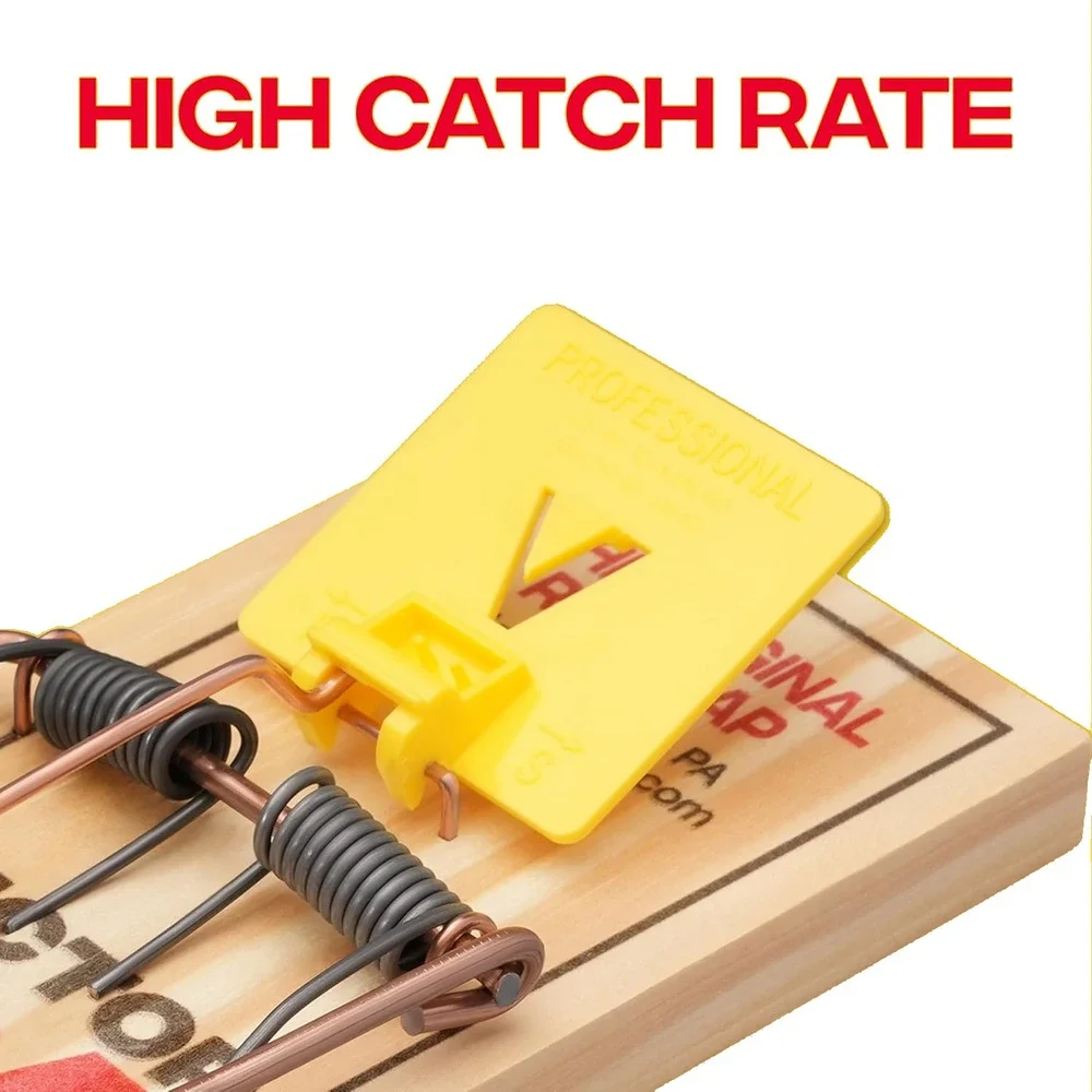 3x Large Rat Wood Snap Traps Victor M205 Professional Rodent‎ Catcher